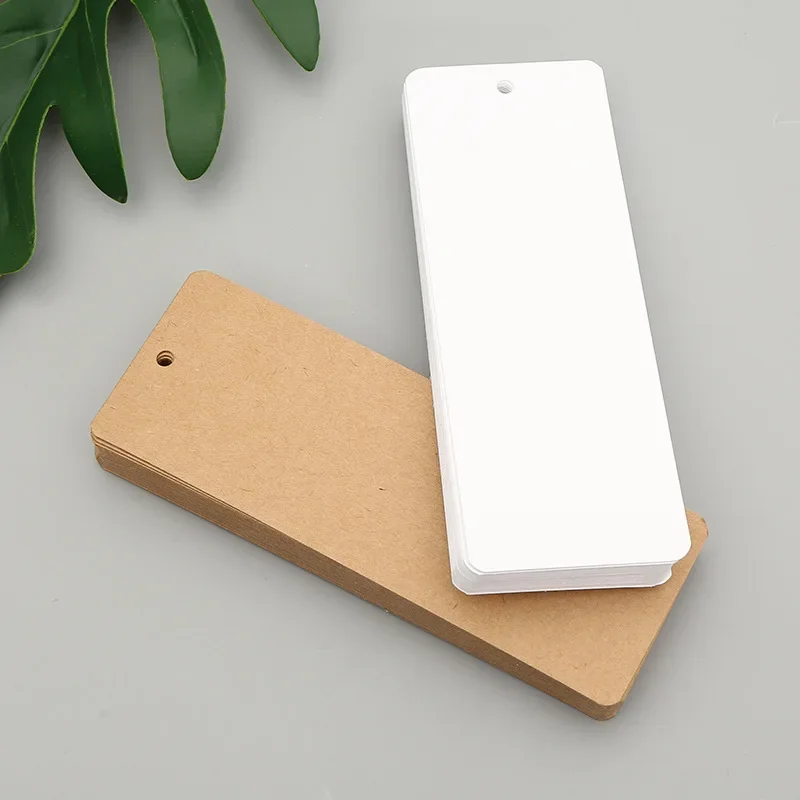 Rectangle Kraft Paper Bookmarks Book Page Clips Separator Pages Tags bookmarks stationery supplies paper bookmark index tabs Classical DIY Bookmark Supplies School Stationery 30pcs/set