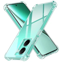 Transparent Shockproof TPU Protective Phone Case - Four - Corner Bumper Design - Realme P3 Ultra (Clear)