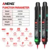 ANENG A3008 Digital 6000 Counts Intelligent Professional Multimeter Sensor Pen Tester Current Meter Non-Contact Voltmeter 5