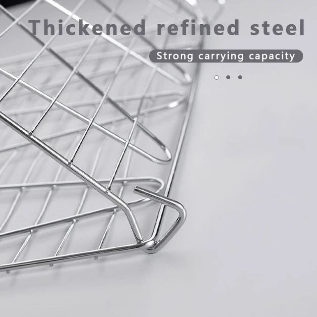 Grillező Kosár Grill Háló Szőnyeg Hús Zöldség Steak Piknik Party Barbecue Szerszám Hőálló Kültéri - Image 4