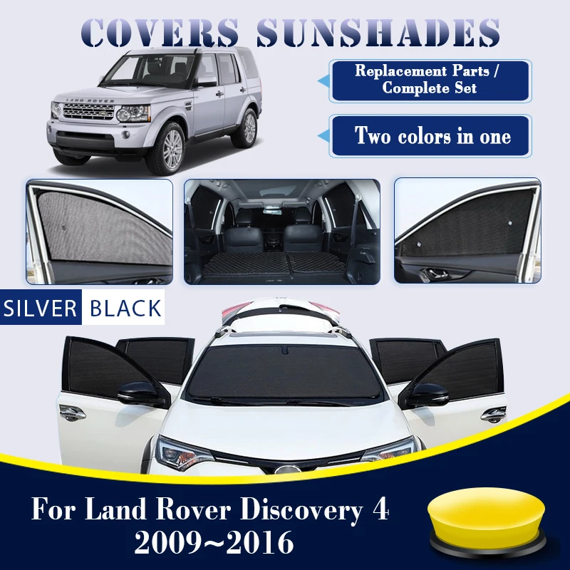 

Автомобильные солнцезащитные козырьки, подходят для Land Rover Discovery 4 L319 LR4 2009 ~ 2016 Солнцезащитные оконные козырьки, защитные накладки, автомобильные аксессуары