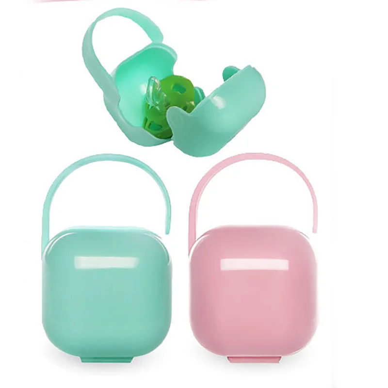 NewbornInfantSootherContainerPortableBabyPacifierStorageBox