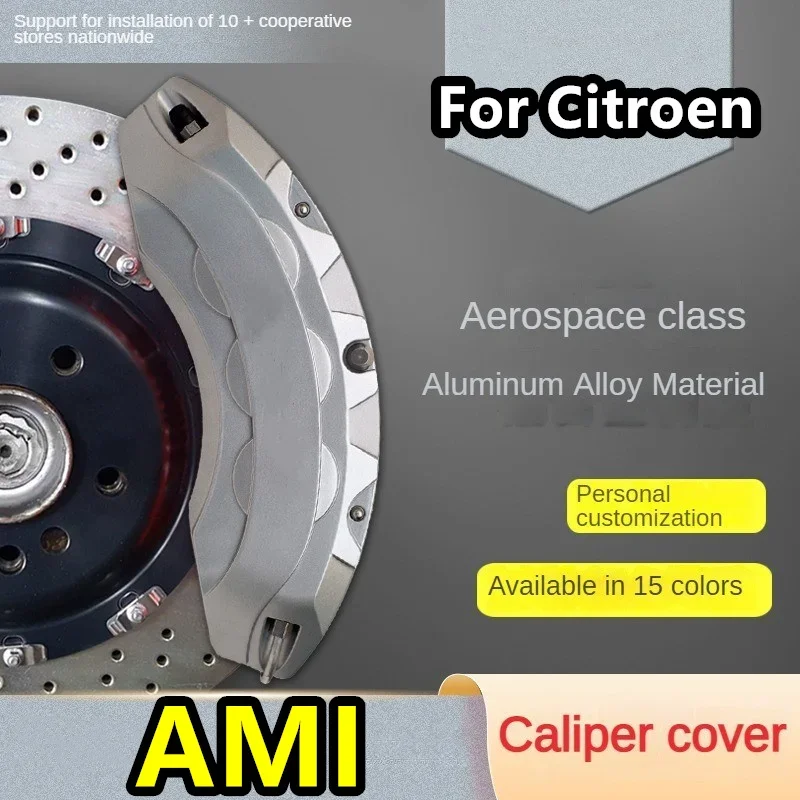 Per Citroen Ami One Coperchio Pinza Freno Auto Kit Posteriore Anteriore In Metallo Alluminio