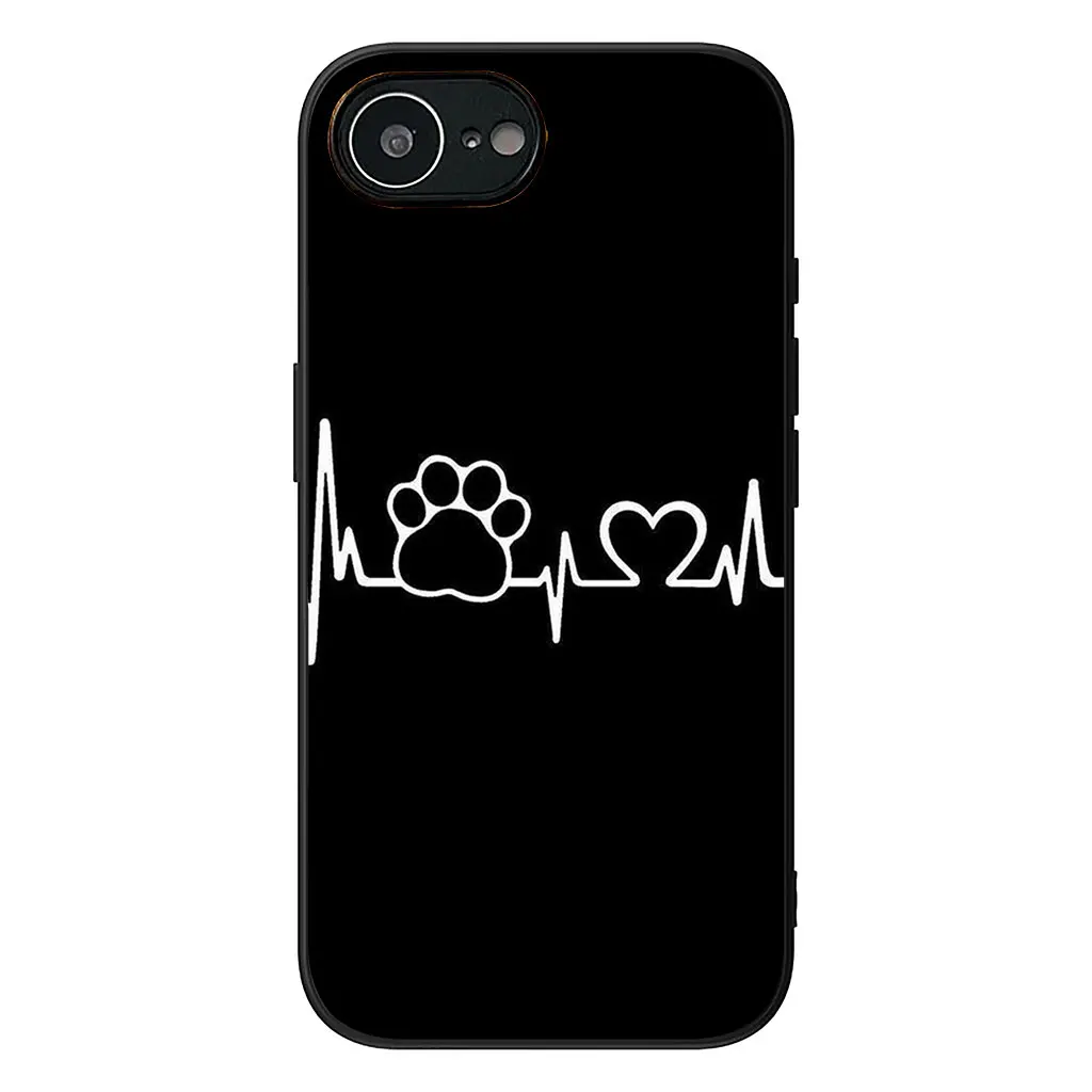 Kitten Cat Cartoon Dog Paw Design Protective Phone Case