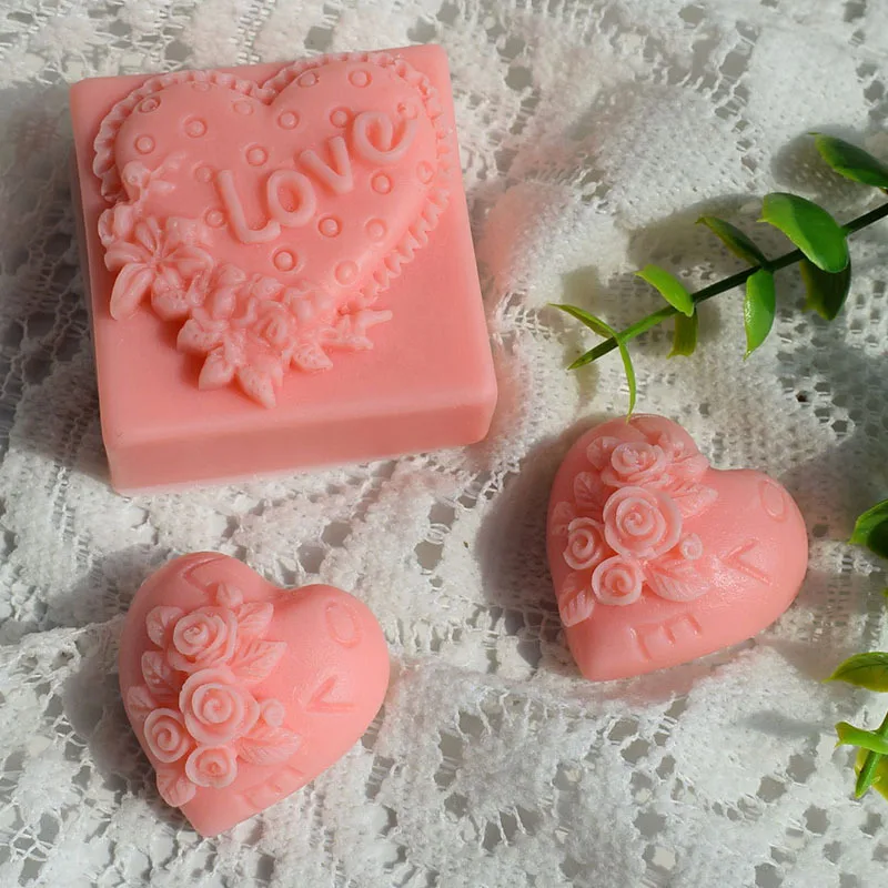  2Pcs Angels Silicone Mold, 4 Cavities Silicone Soap Mold Soap  Molds Silicone Shapes Cute Molds for Soap Making Chocolate Baking