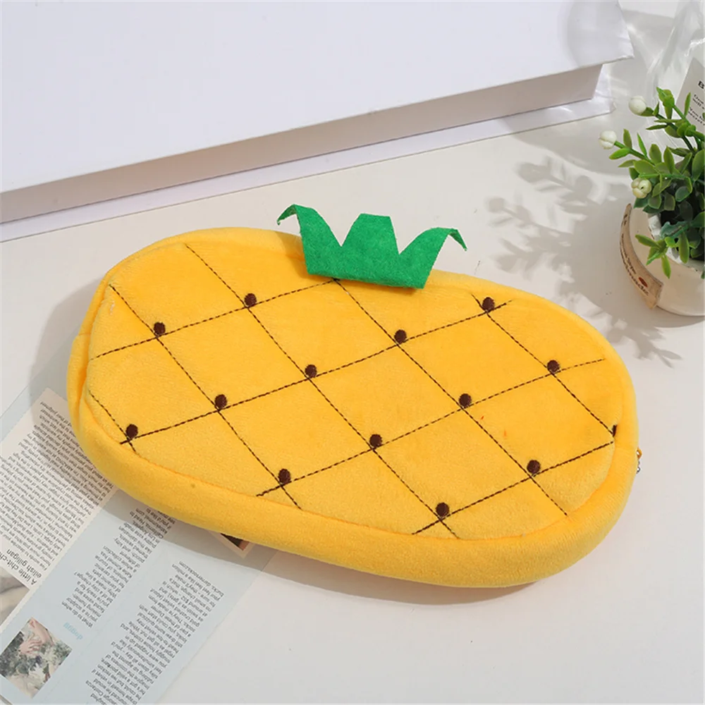 Plush Coin Purse 10CM 20CM Plush Purse Coin Bag Fruit Animal Plush Bag