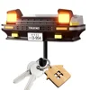 Rack for Keys Holder Wall Using Creative Gadgets AE86 Creative Decoration Supplies Cartoon Car Turning on Headlight Key Holder 6