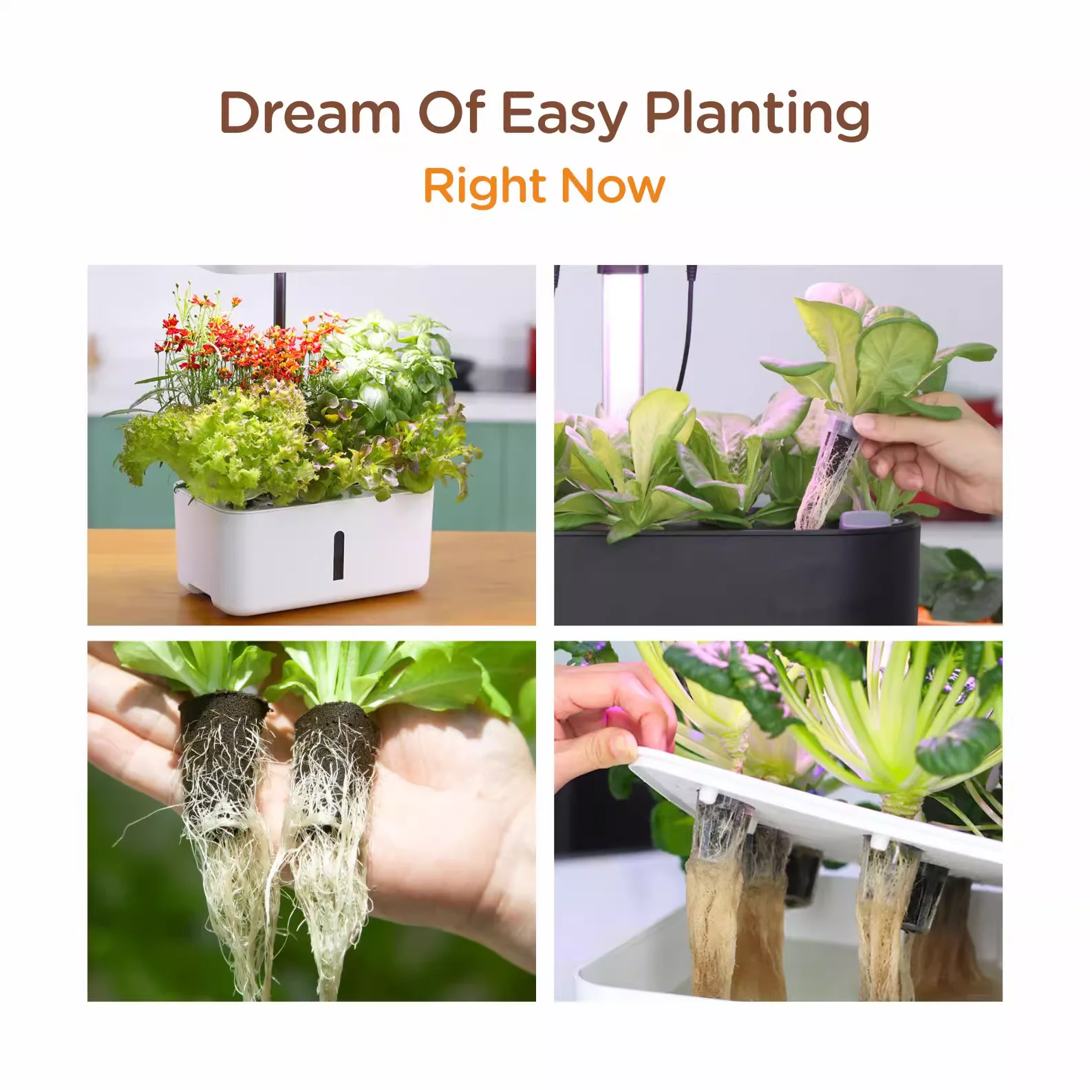 10/30/50Pcs Seedling Starter Sponge Kit Supplemental Growth Sponge Hydroponic Indoor Garden Germination System Gardening