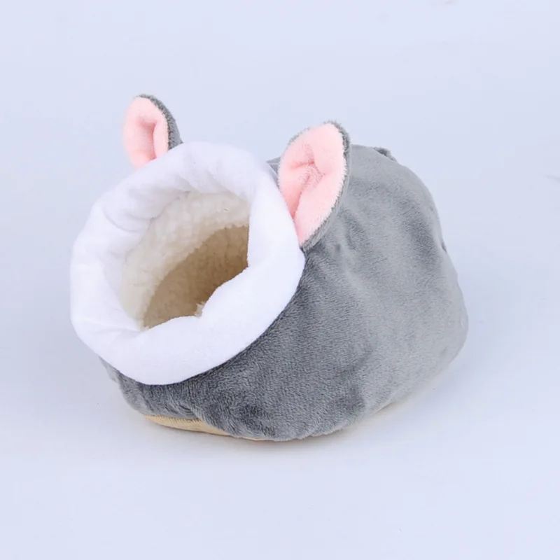 Pet Cage for Hamster Accessories Pet Bed Mouse Cotton House Small Animal Nest Winter Warm For Rodent/Guinea Pig/Rat/Hedgehog
