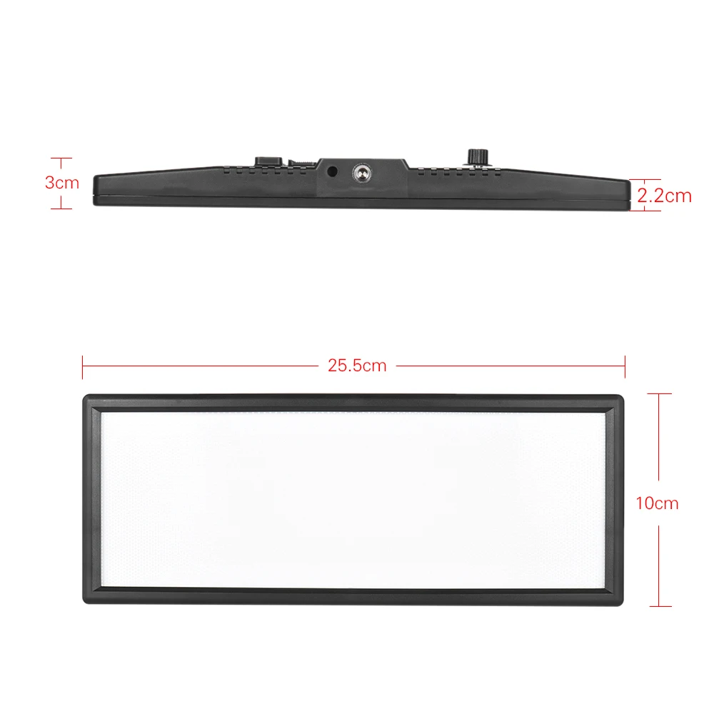 VILTROX L132T Lampe de vidéo LED 3300K - 5600K 1065LM / 832LUX / 0.5M
