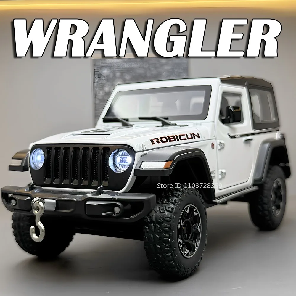 1:24 Scale Mammoth Off-Road Vehicle Diecast Toy with Sound and Light Features