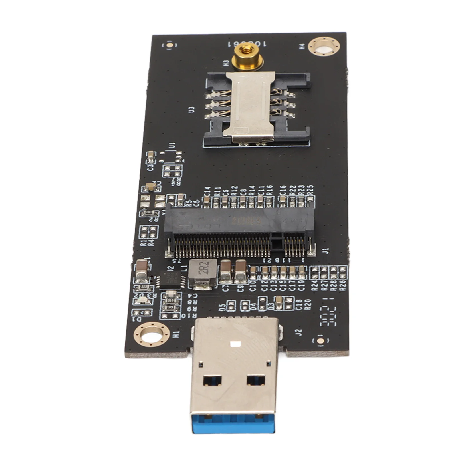 SIM 카드 슬롯이 있는 NGFF to USB 3.0 어댑터 플러그 앤 플레이 안정성 3G 4G M.2 to USB 어댑터 카드 윈도우 리눅스용