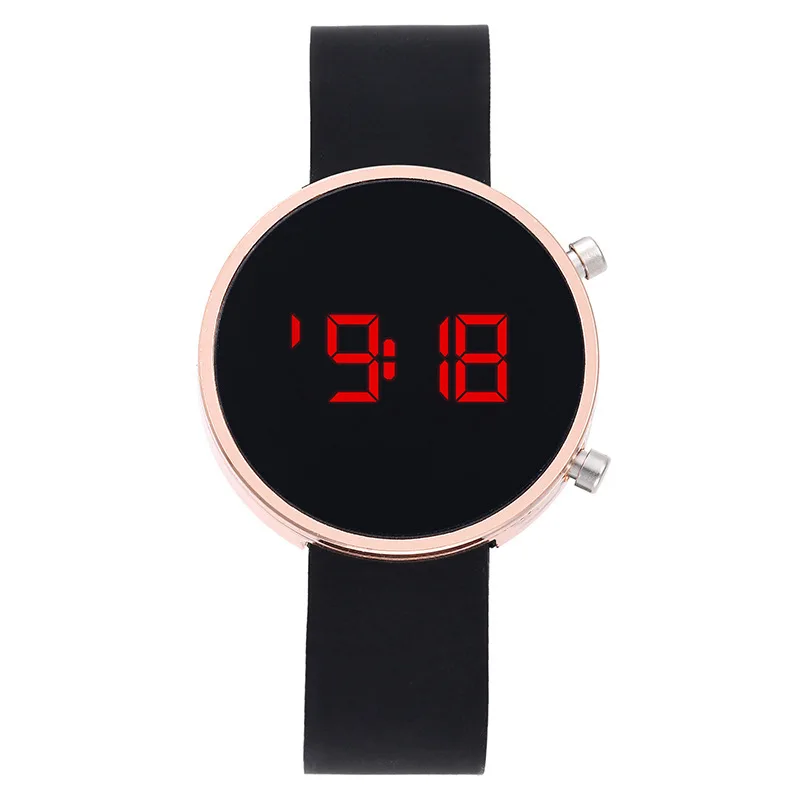 

Simple Casual Ladies Watch Sports Digital Watch for Women Men Fashion LED Electronic Lover Watch Silicone Watchband Reloj Mujer