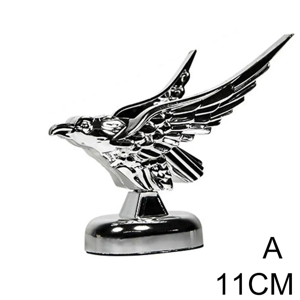 plastic eagle hood ornament for automotive exterior styling