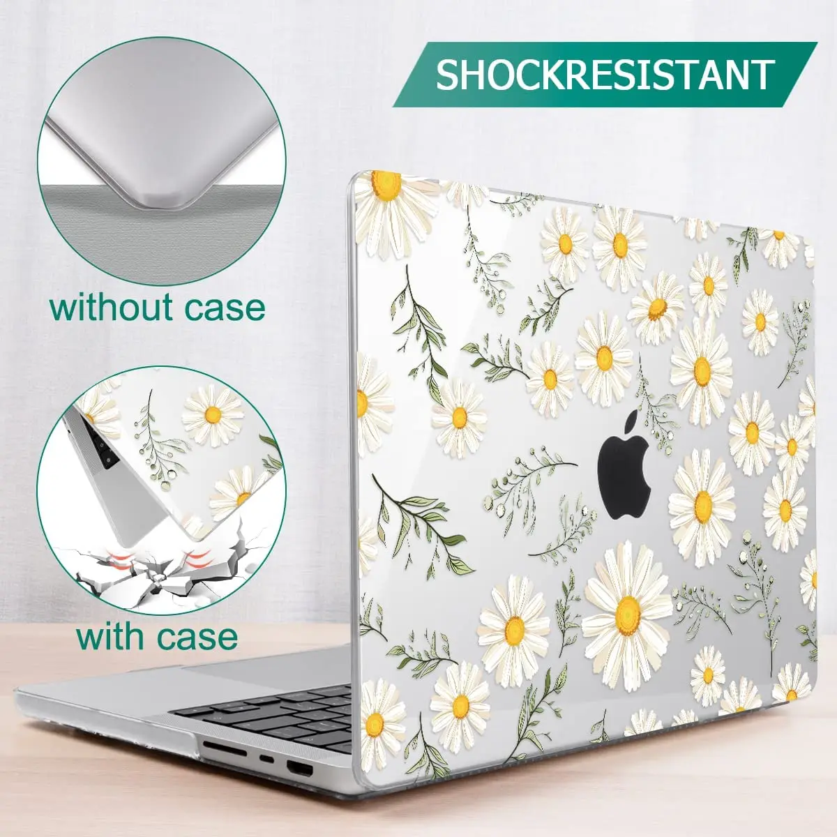 Capa de Cristal para Macbook Air 15 A2941 2023 Pro m2 2023 A2681 A2338 Pro 14 16 m1 ar 13 A2337 A2179 Retina 2023 2023 - Imagem 3