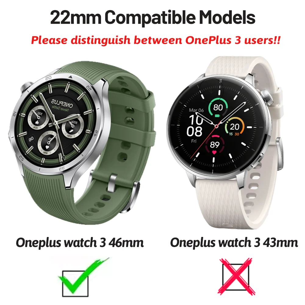 Deluxe 22mm Silicone-Leather Magnetic Strap with Oil Finish Bracelet