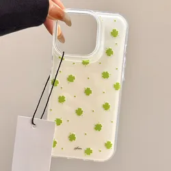 Summer Green Lucky Four - Leaf Clover Phone Case Cover - Samsung A22 4G (TTK - 325TK250923101)