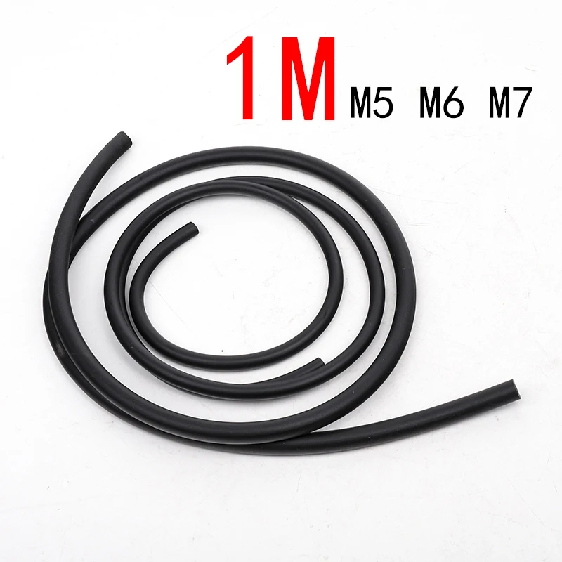 5/6/7Mm Nero Universale Gas Filtro Carburante Tubo Benzina Tubo Clip Linea Otorcycle Scooter Atv Motocross Dirt Bike Bike Racing Parts