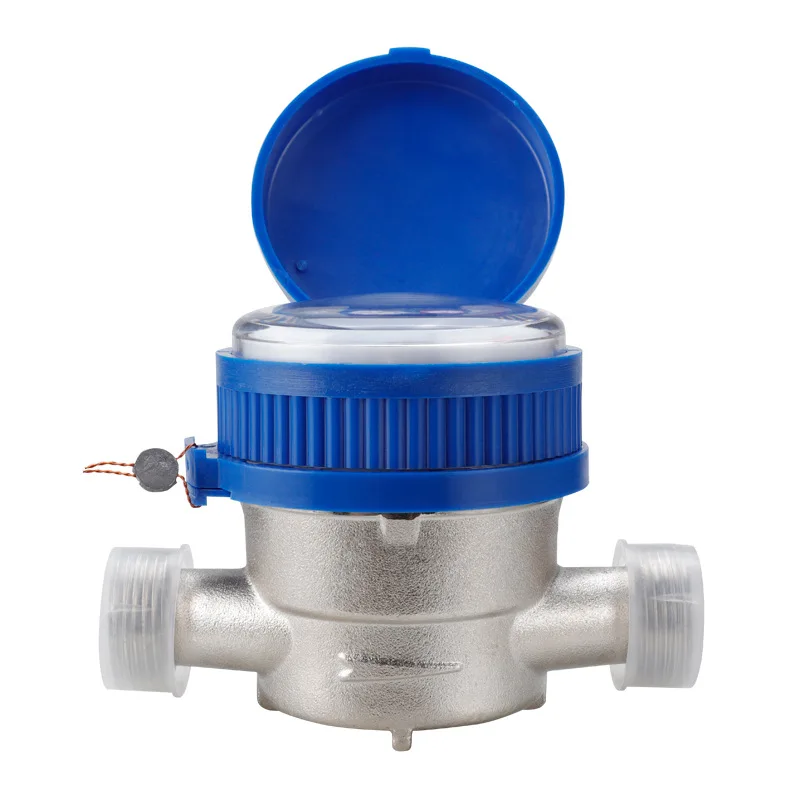 Smart Water Meter Household Mechanical Rotor Type Cold Water Meter High Precision Pointer Digital Display Combined