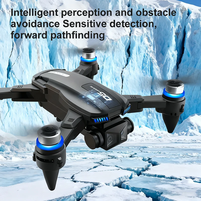 NEW D5 Drone 8K HD Dual Camera WIFI Professional Aerial Photography Brushless Obstacle Avoidance FPV Dron Quadcopter RC Toys UAV
