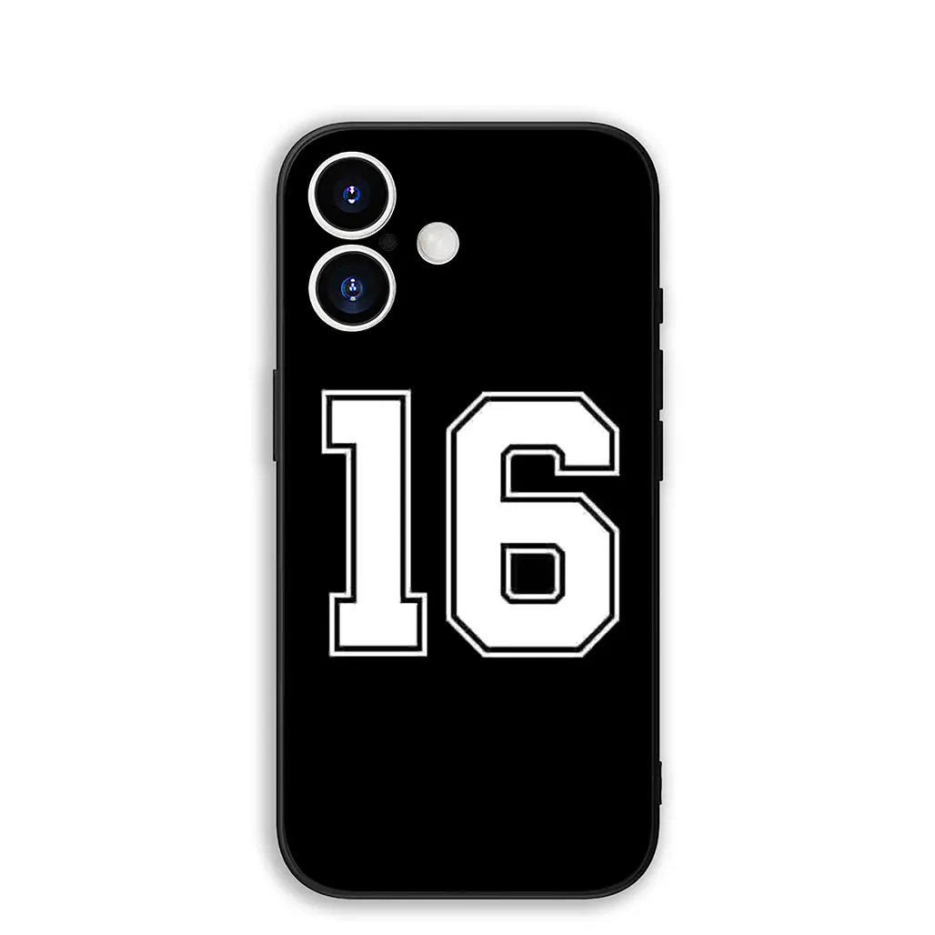 Sports-Themed Lucky Number Phone Case Cover