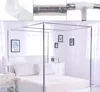Stainless Steel 4 Corner Mosquito Netting Curtain Bracket Bed Canopy Frame Post 1.5x2x2m/2x2x2m 2