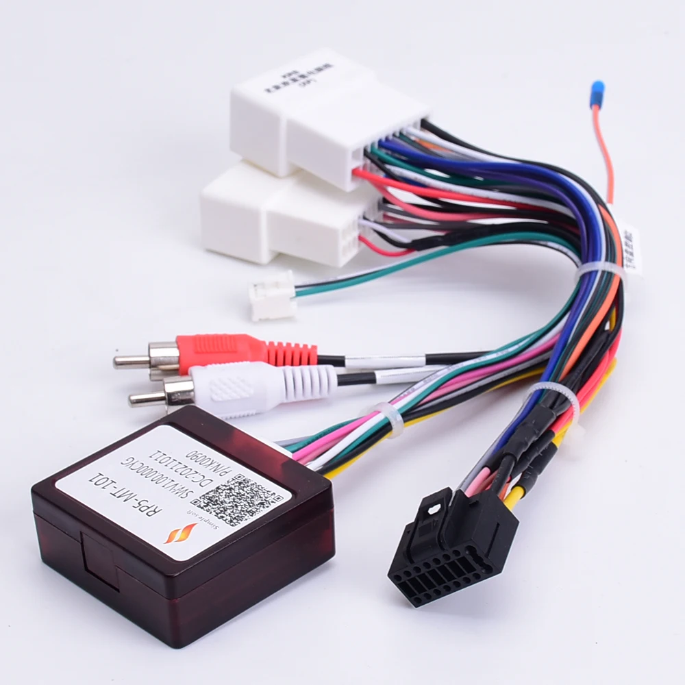 Amazon.com: 16pin Car Radio Stereo Wiring Harness Adapter