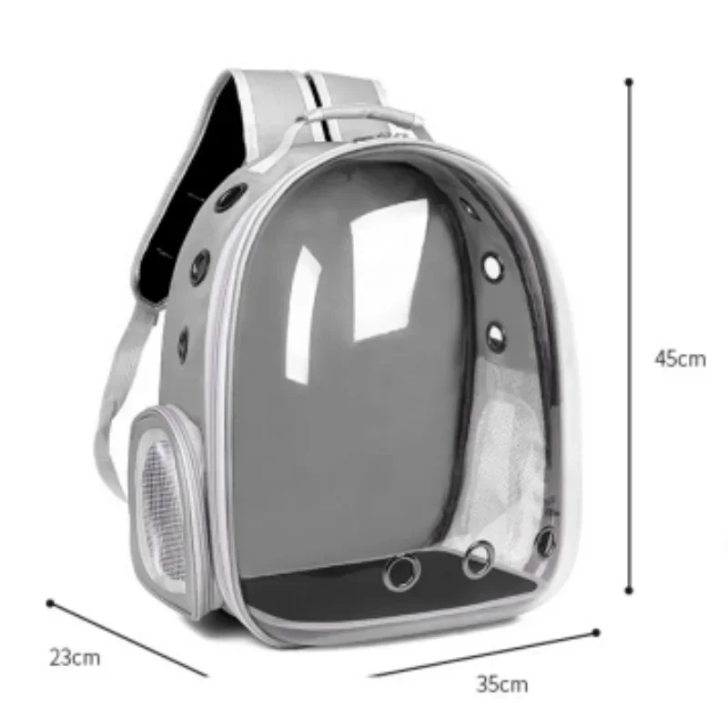 Transparent Cat Carrying Bag Space Pet Backpacks Breathable Portable Backpack Puppy Dog Transport Carrier Space Capsule Bags