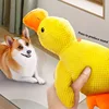 S2a6bd875c3144cdeb92ad3bdc39c19d0m.png Cute dog Toy Stomping Duck Bite Resistant Grinding Teeth Cleaning Large Dog Interactive Entertainment Puppy Boredom Plush Toy