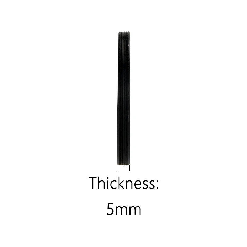 StarDikor M42/M48/M54 x0.75 Male To Female Thread Telescope Adapter Ring Aluminium Alloy For Zwo Qhy Camera Thickness-5mm 3