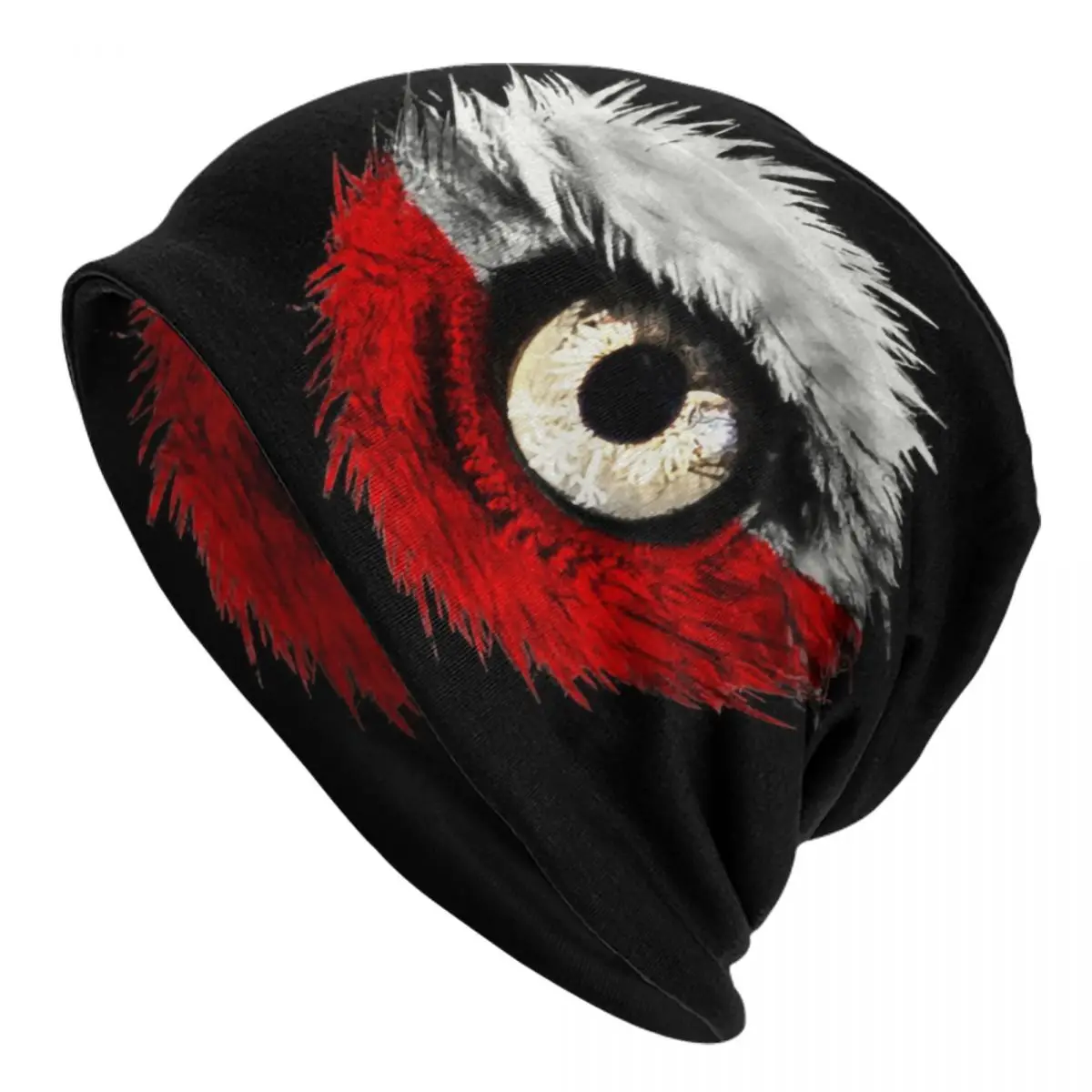 

Polska Flag Eagle Eye Skullies Beanies Caps Unisex Winter Warm Knit Hat Adult Poland Polish Pride Bonnet Hats Outdoor Ski Cap
