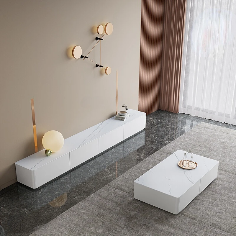 

Каменная тарелка yj, подставка под телевизор, журнальный столик, минималистичный напольный шкаф, доступный роскошный стиль, чистый белый