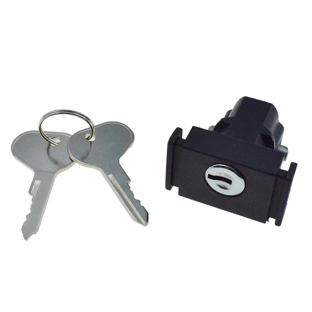 VW Type1 Super Beetle 1974-1979 Vanagon 1980-1991 133857131B용 2개의 키가 있는 글러브 박스 래치 잠금 장치