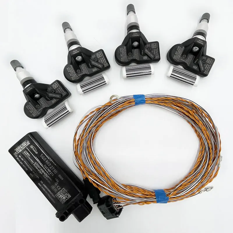 Tire Pressure Monitoring System, Wireless Adjustable Display Auto Alarm