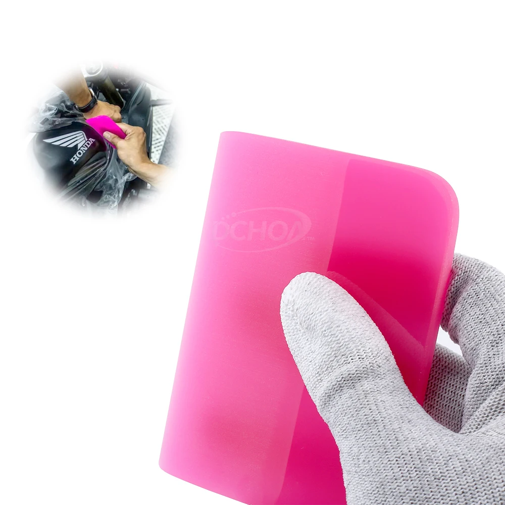 Car Rubber Squeegee Wrap Tool Kit Super Clean Glass Cleaner Car Detailing Carbon Fiber Film Scraper
