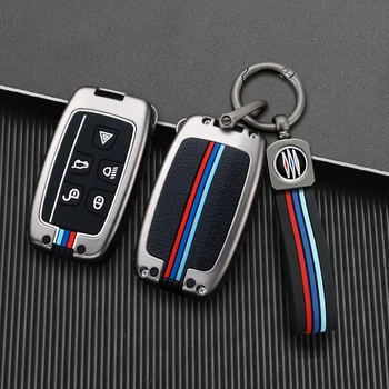 Portachiavi portachiavi in lega di zinco di alta qualità per Land Rover Range Rover Discovery 5 Sport 2018 2019 per Jaguar XEL E-PACE 2019