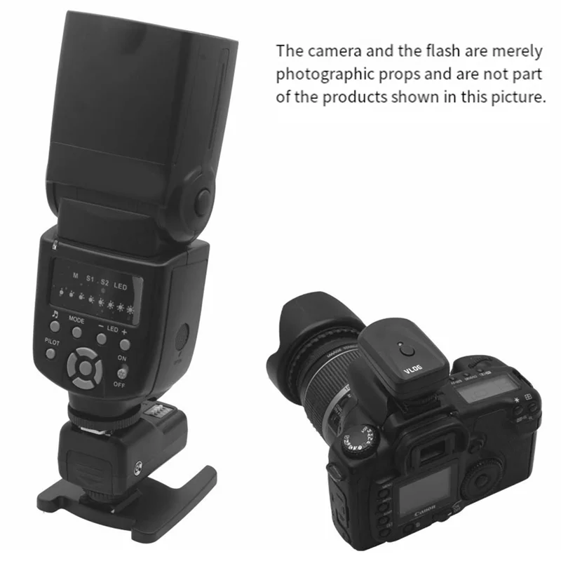 【뜨거운 판매 】Canon Nikon Speedlite 플래시 트리거 셔터 핫슈 플래시 램프 16 채널 동기화용 무선 플래시 트리거