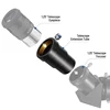 StarDikor 1.25 Inch To 1.25 Inch Metal Length 56mm/70mm Eyepiece Extension Tube Adapter For Astronomical Telescopes 6
