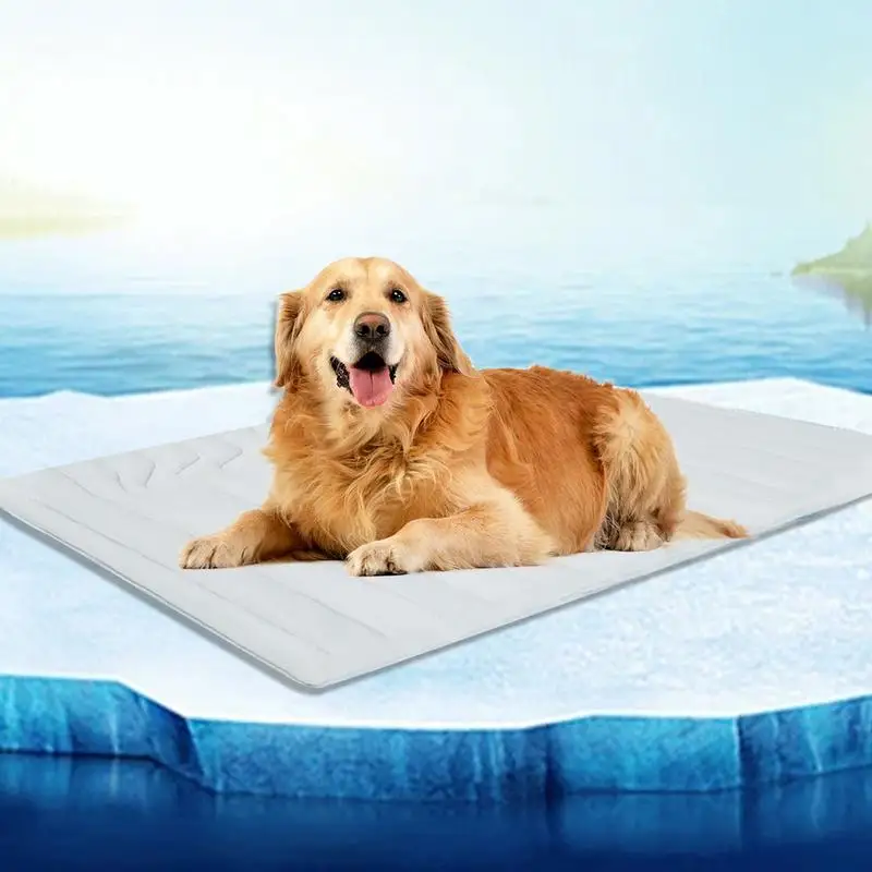 Esterilla refrescante lavable para perros, 122 x 71 cm, para cama de gato, cojín, manta