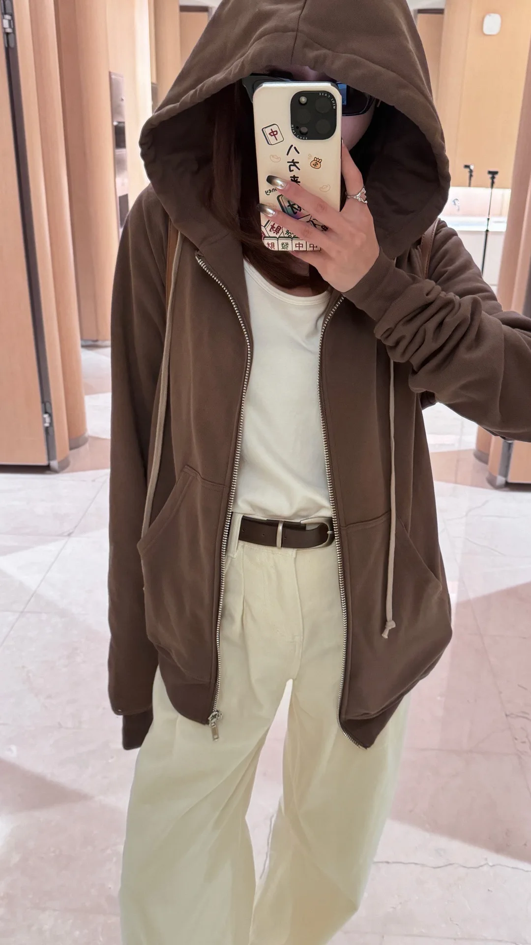 HKSH Spring New Men's Tide Punk Dark Hoodie Classic Black Coat Zipper Cardigan Hooded Long Sleeve Sweater Chic Sweatshirt HK0794