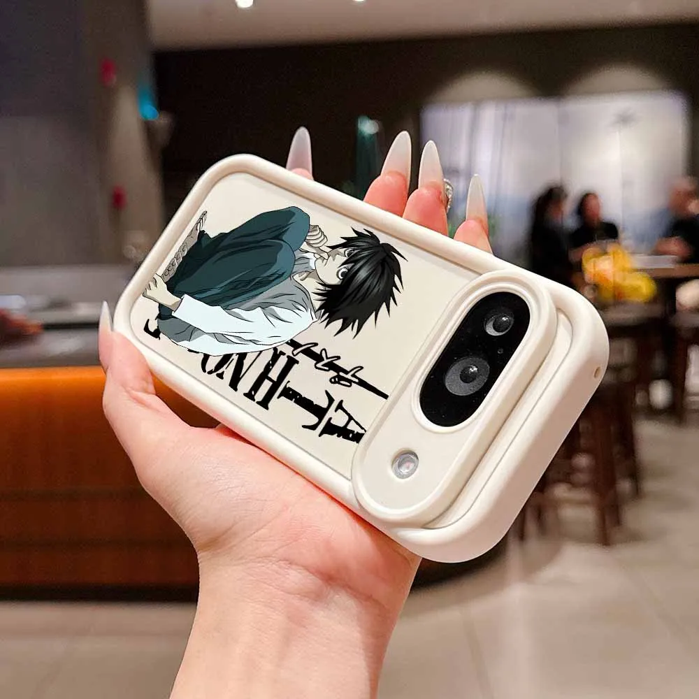 Anime Death Note Soft Feel Phone Case with Eyes Ladder Design