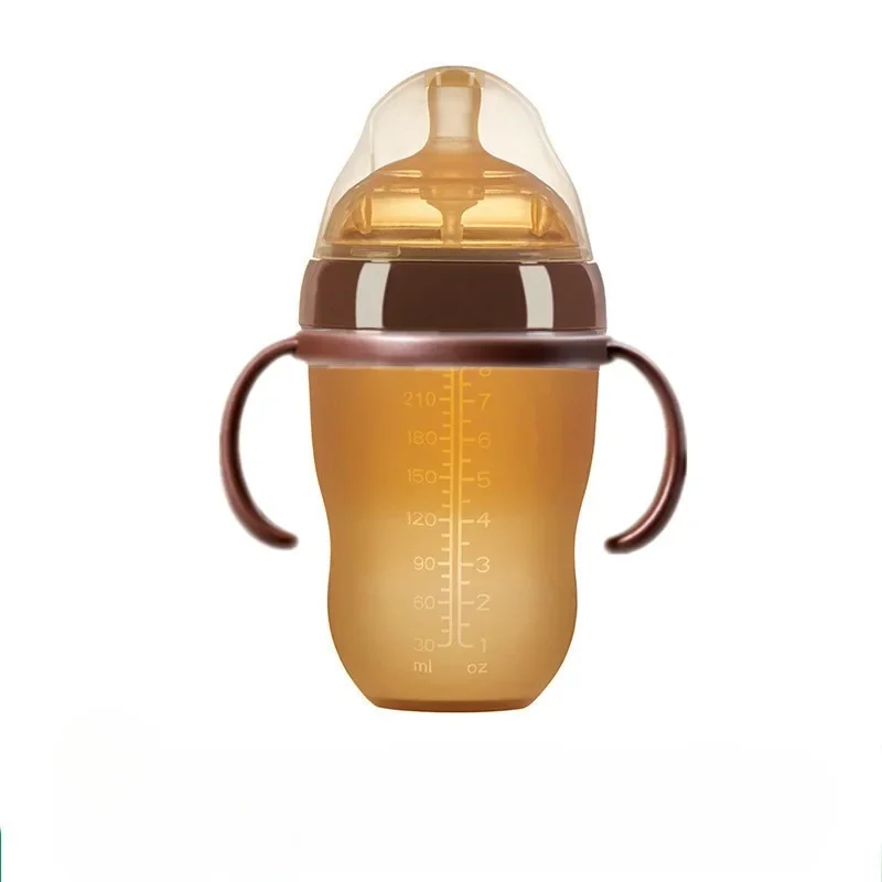 70mm Caliber Nano-Silver Antimicrobial Silicone Bottle- Provides The Ultimate Protection for Your Baby