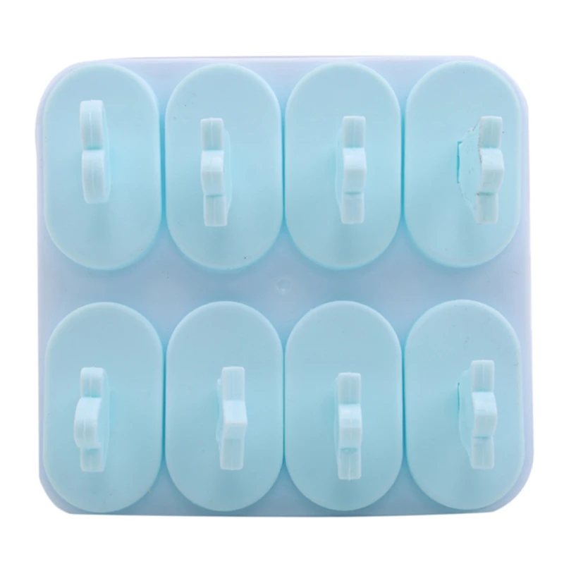 Ice Mold Creative ICE Cream Mold No-toxic Plastic DIY Frozen Popsicles Set Ice Cream Maker Cool Round Square Shape Ice Mould Tool
