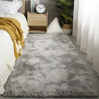 Tapis de zone en peluche pour chambre à coucher, tapis de chevet Super doux pour enfants, tapis de prière, décoration de salon 1