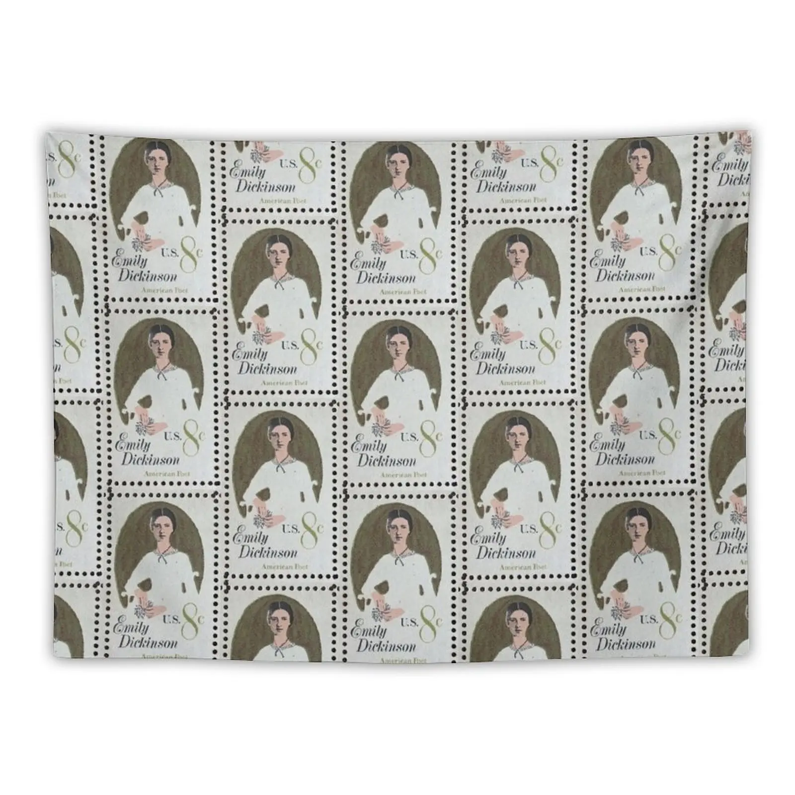 

Emily Dickinson stamp 8c. Tapestry Art Mural Bedroom Decor Decorations For Your Bedroom