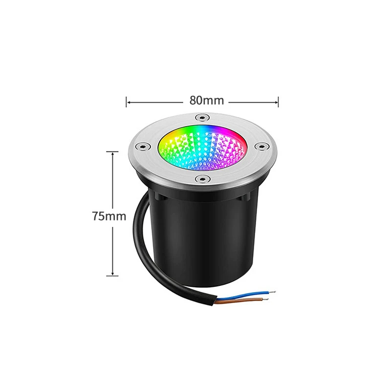 Рисунок 2 - RGB водонепроницаемый IP67 подземный Фотофон 10 Вт
