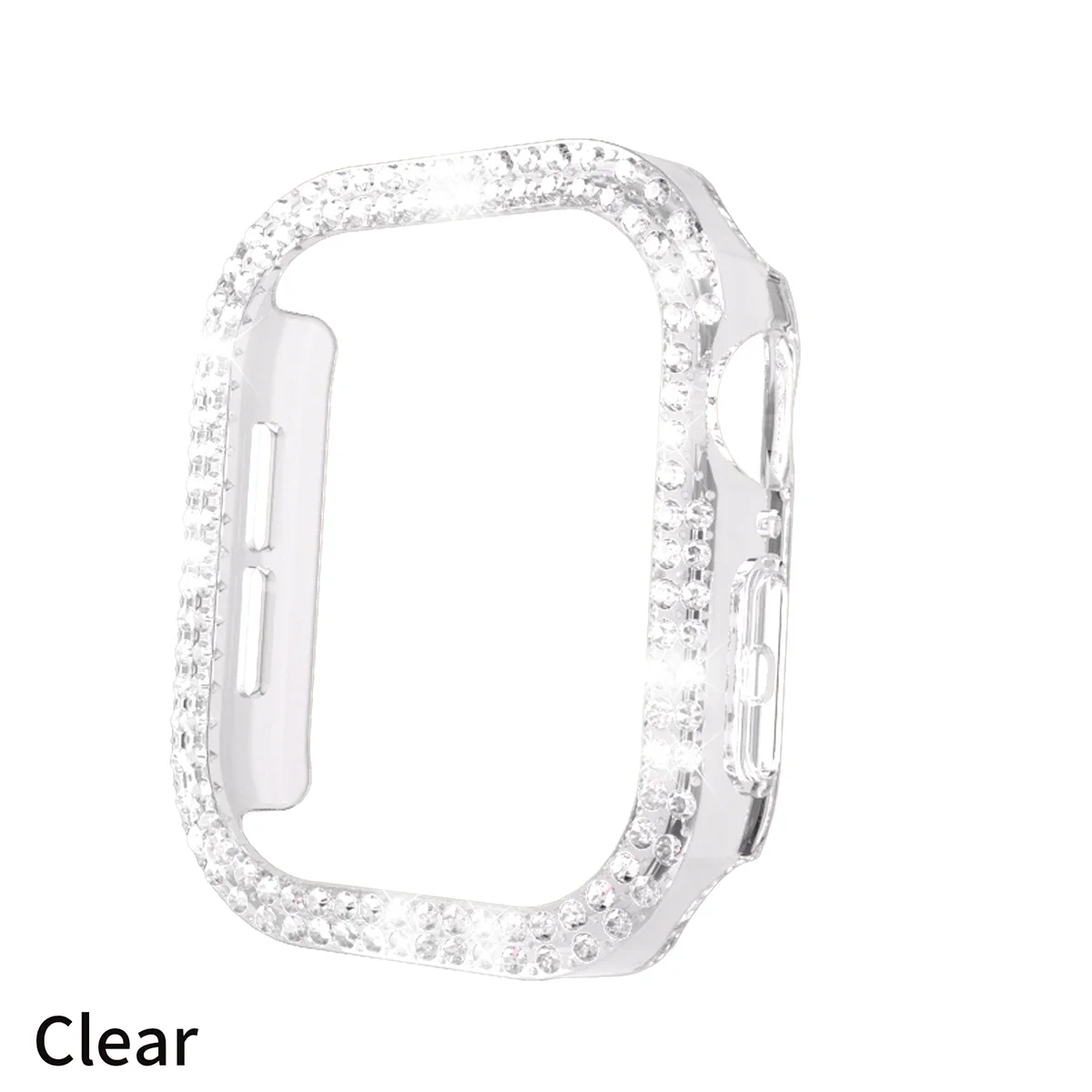 Bling Double Diamond Crystal Protective Bumper Case