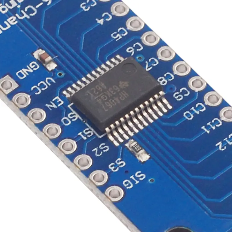 CD74HC4067 Analog Digital MUX Breakout Board CMOS Analog Digital Multiplexer Board Precise 16-Channel for Electronic Components - Image 6