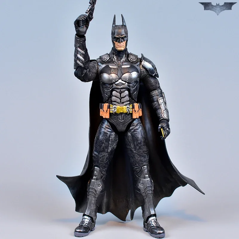 

Dc Animation Justice League Large Size Battle Damaged Batman Action Figure Model Doll Desktop Decoration Birthday Gift 30cm Pvc