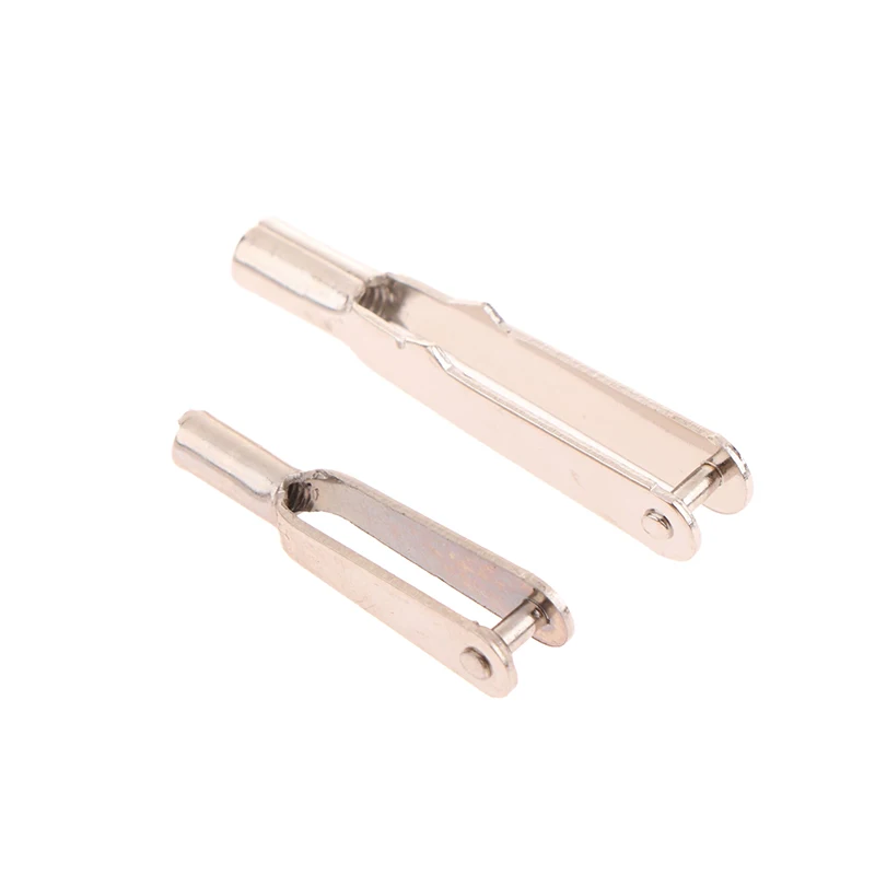 5Pcs M2/ M3 Steel Clevis Push Rod Coupler Servo Connector Chuck Horn Clip For RC Micro Drone Aircraft Boat Parts